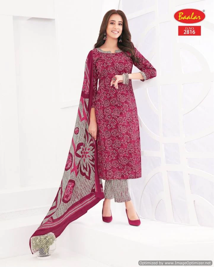 Baalar Zaara Vol 28 Cotton Wholesale Readymade Salwar Suit Catalog — Wholesale Salwar Suits, MPA wholesale from Surat — view 13